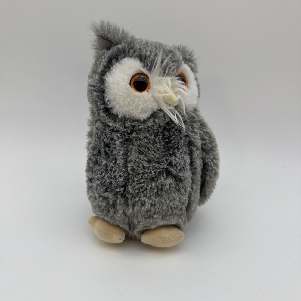 Harry Potter Pigwidgeon Plush Owl Stuffed Animal Toy Grey Collectible